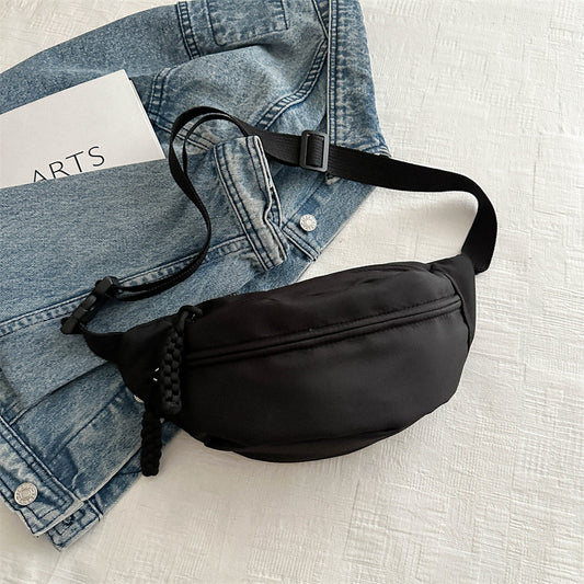 Solid Color Simple Korean Style Spring Shoulder Bags