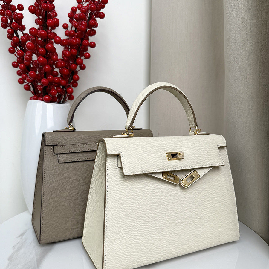 Women's Palm Print Kelly High-grade Elegant Handbags