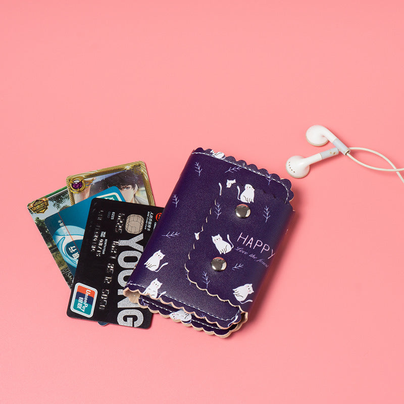 Creative Large Capacity Multiple Slots Cute Card Holder