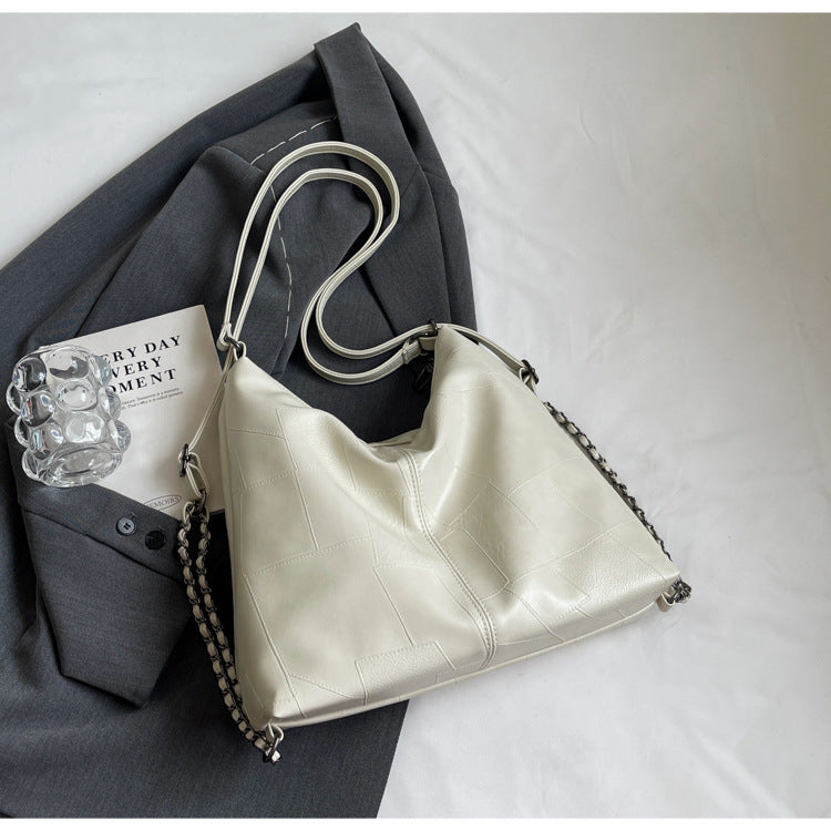 Minority Large Capacity Soft Surface High Sense Shoulder Bags