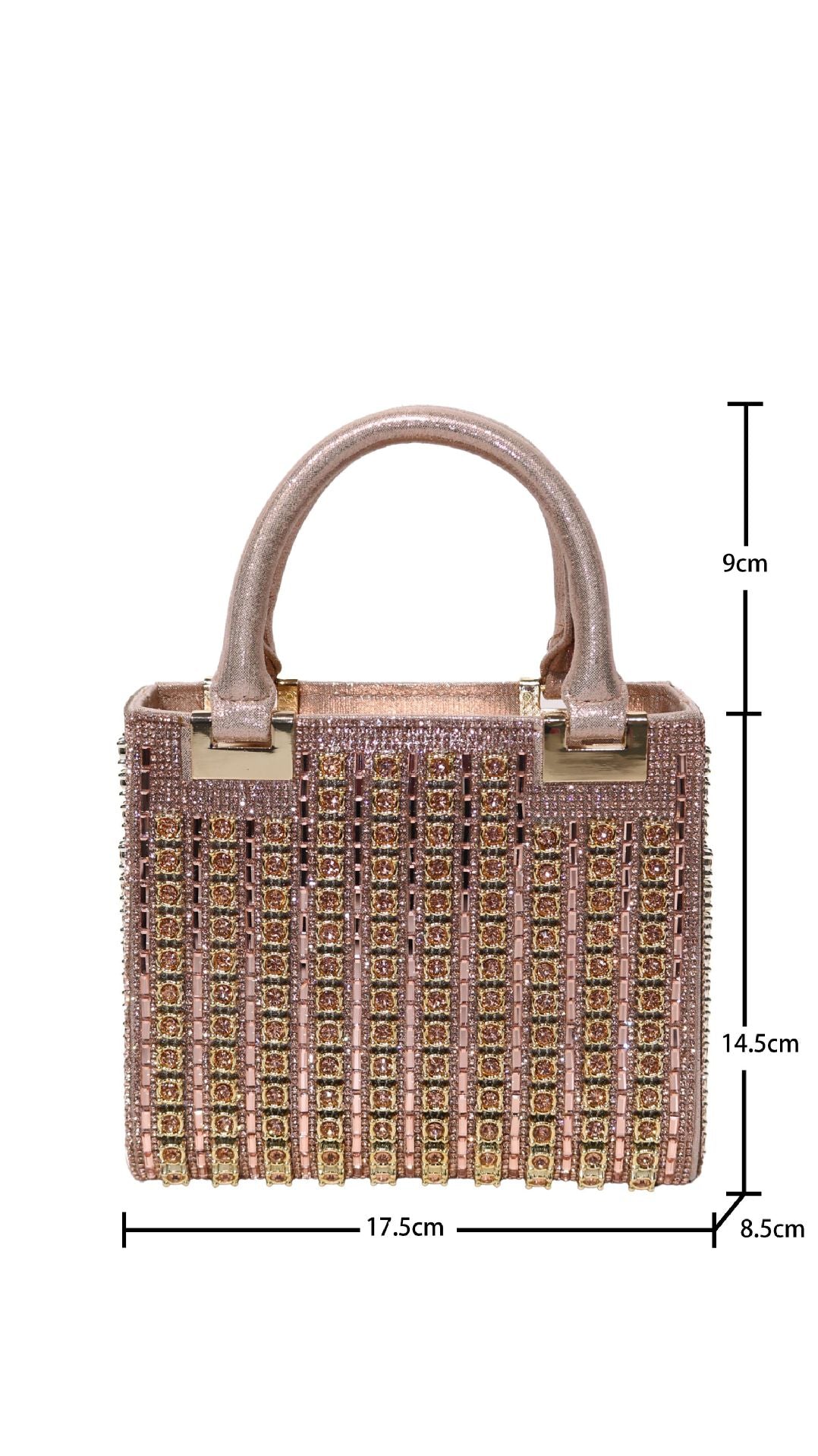 Dinner Refined Rhinestone Chain Simple Fashion Evening Bags