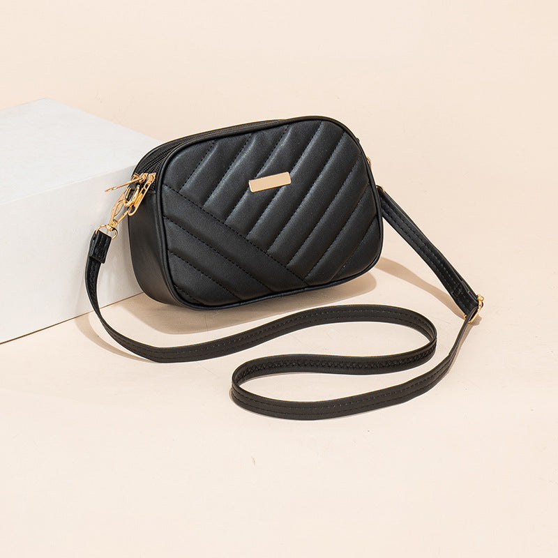 Embroidered Large Capacity Trendy Fashion Solid Bags