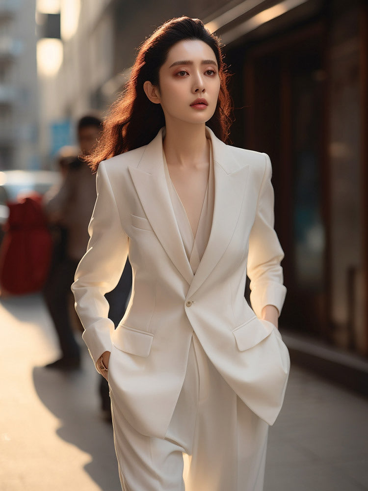 Women's Capable Elegant Light Luxury European Goods Fried Suits