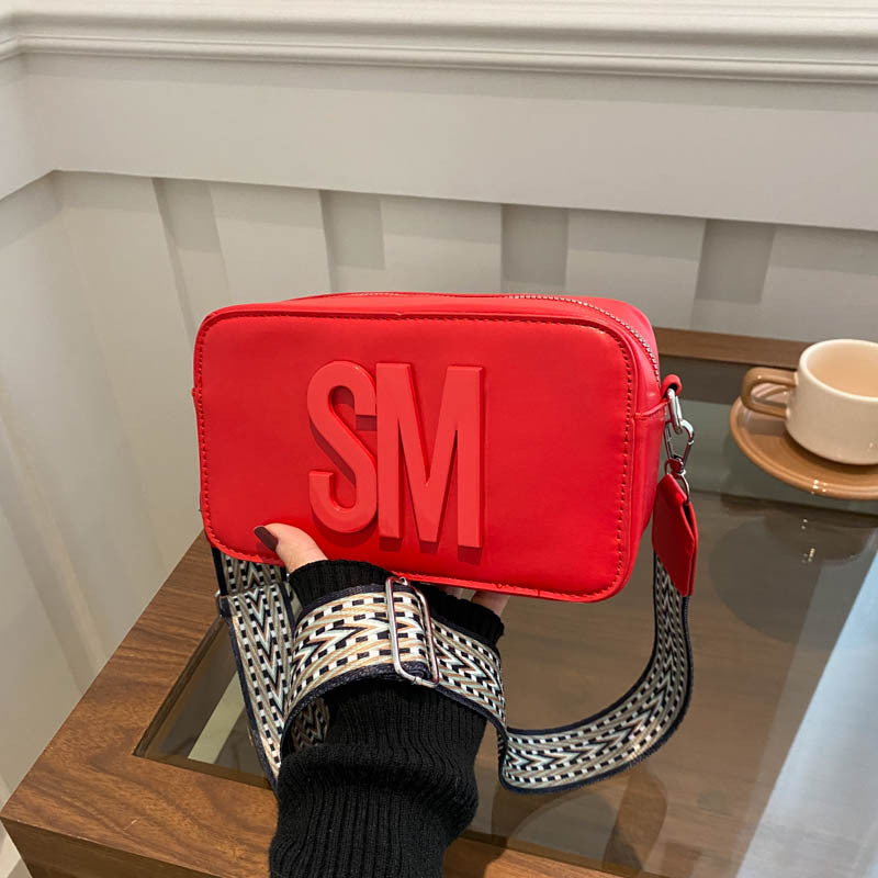 Women's Creative Versatile Autumn Simple Letter Shoulder Bags