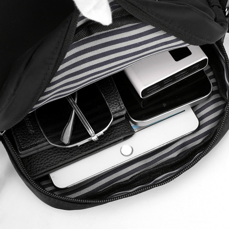 Men's Waterproof Multifunctional Hanging Fashion Vertical Men's Shoulder Bags