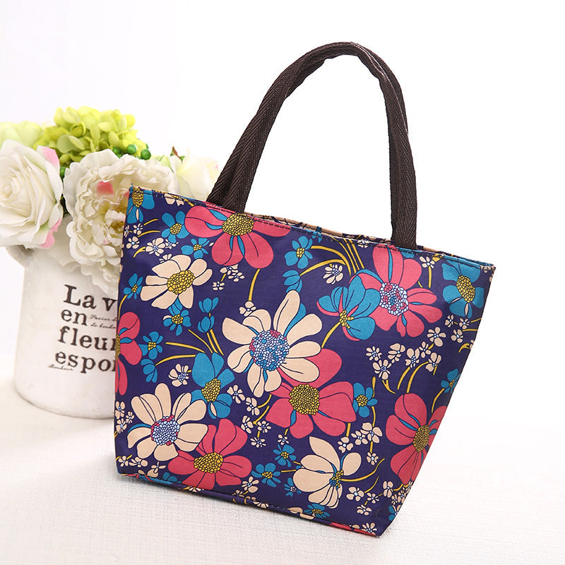 Women's Oxford Cloth Lunch Box Mummy Portable Bags