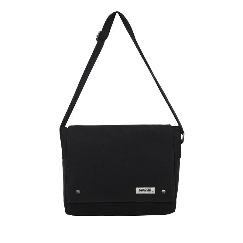 Women's & Men's & Computer Commuter Canvas Book Difference Men's Messenger Bags