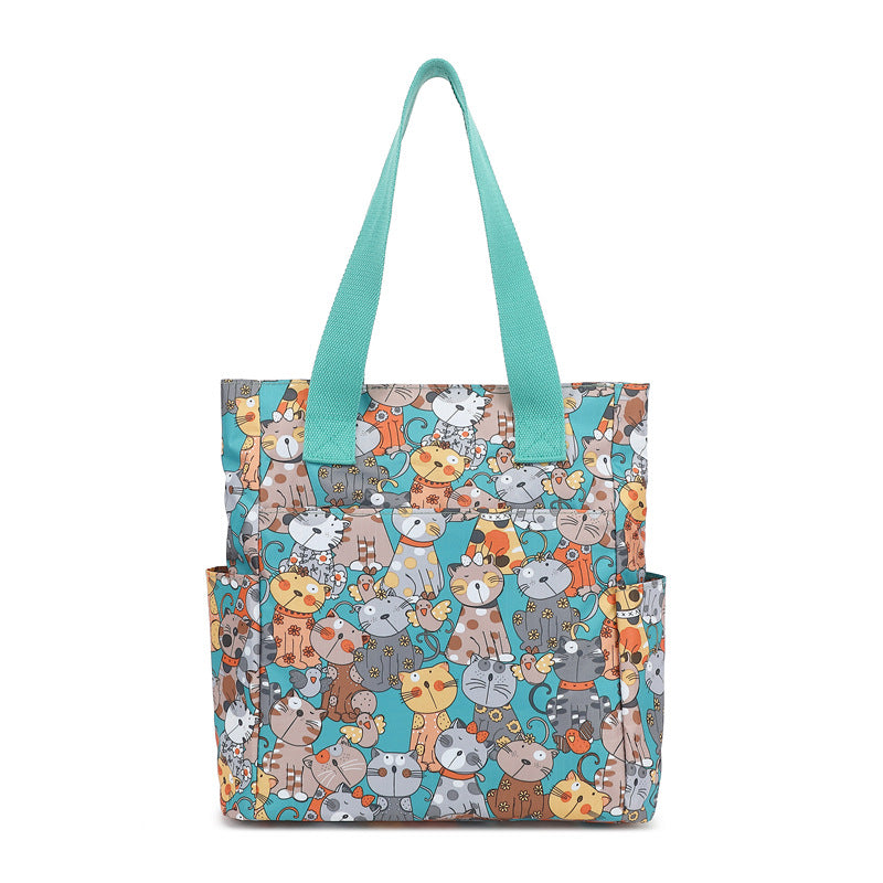 Mummy Portable Shopping Waterproof Printing Buggy Bags