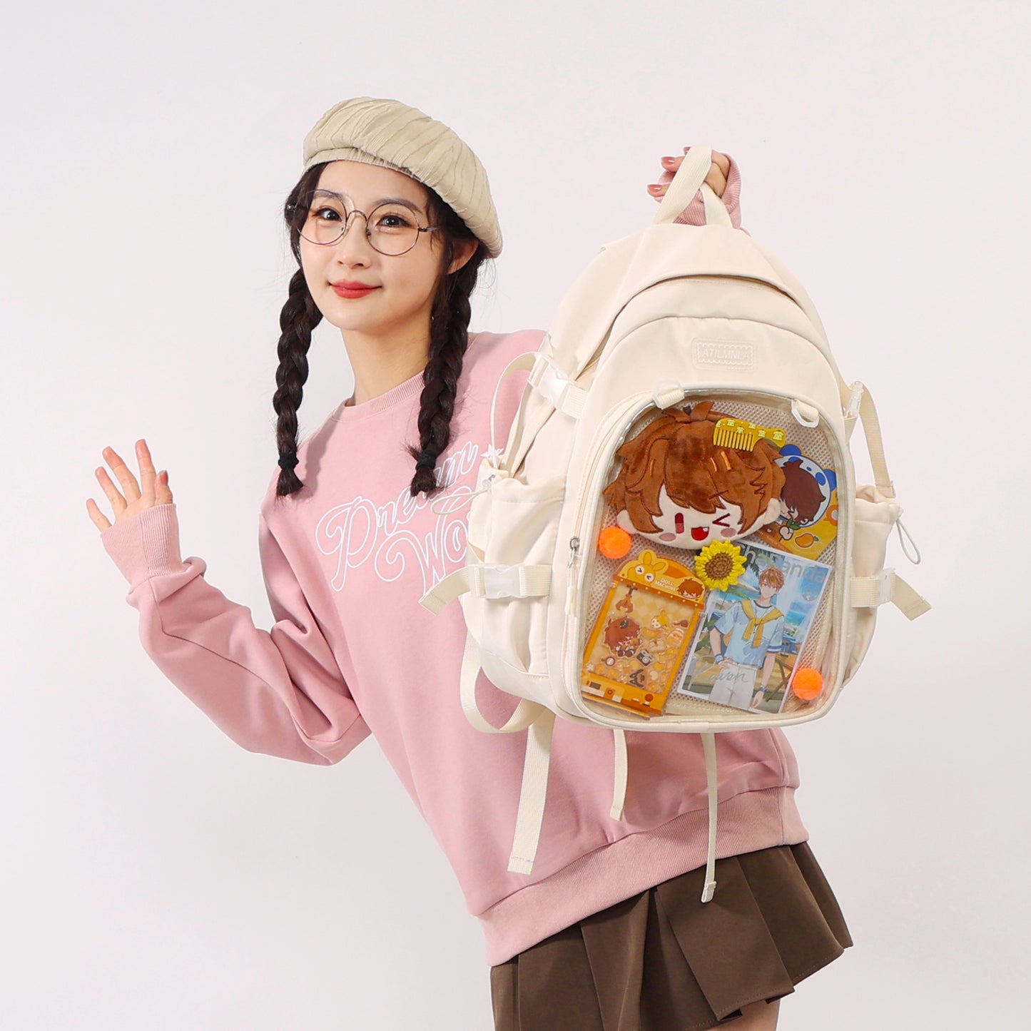 Cartoon Female Junior High Good-looking Niche Middle School Students' Schoolbags