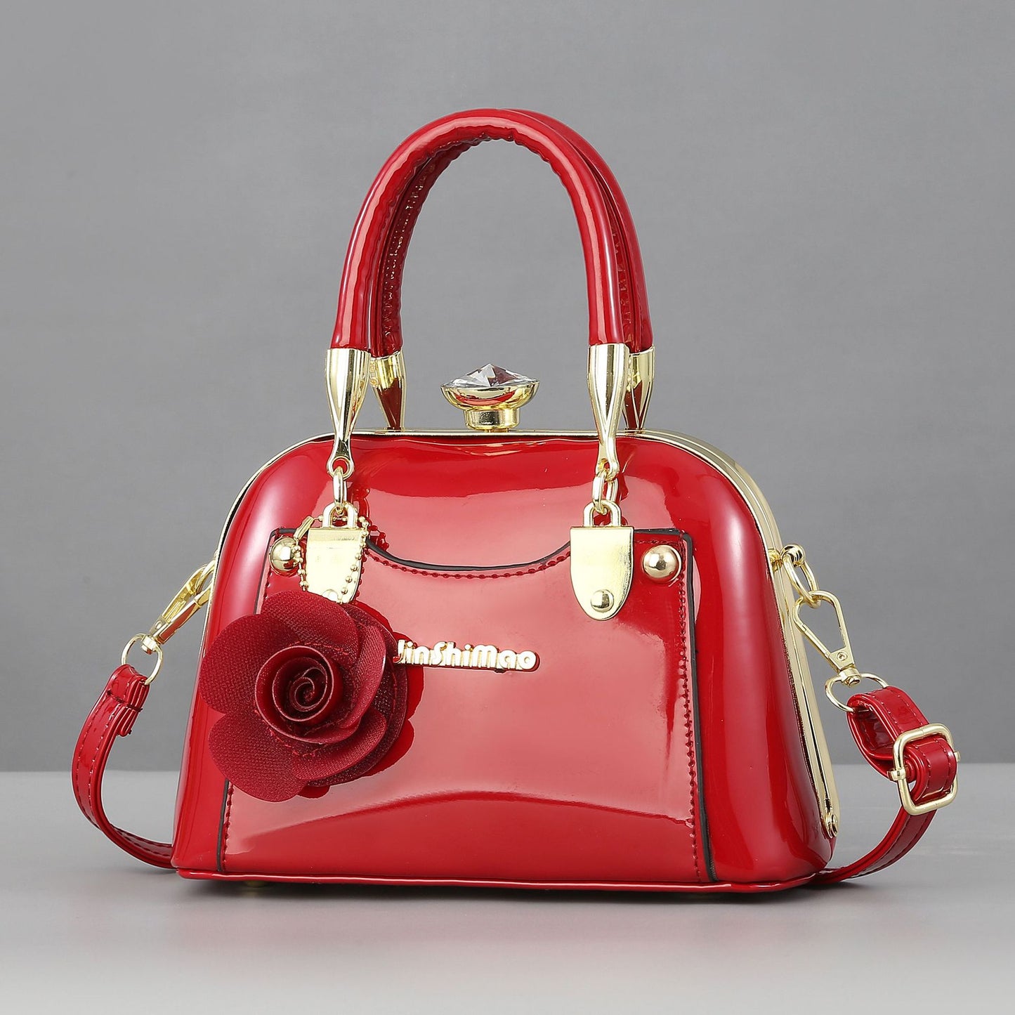 Women's Trendy Steel Frame Shell Mini Shoulder Bags