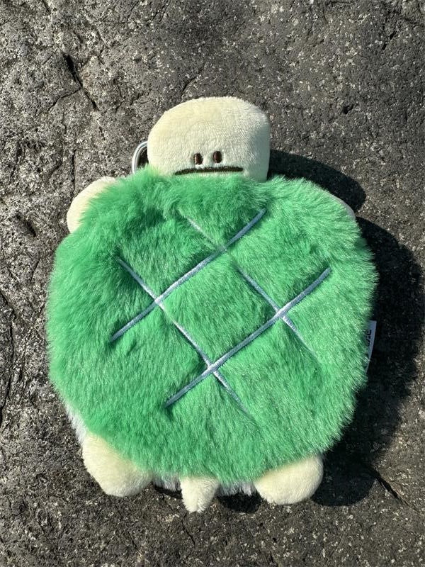 Funny Expression Series Plush Doll Cushion Pencil Halter Ladies Wallets