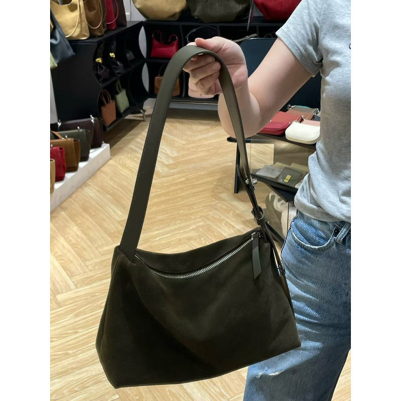 Underarm Lunch Box Fashionable Large Capacity Frosted Armpit Bags