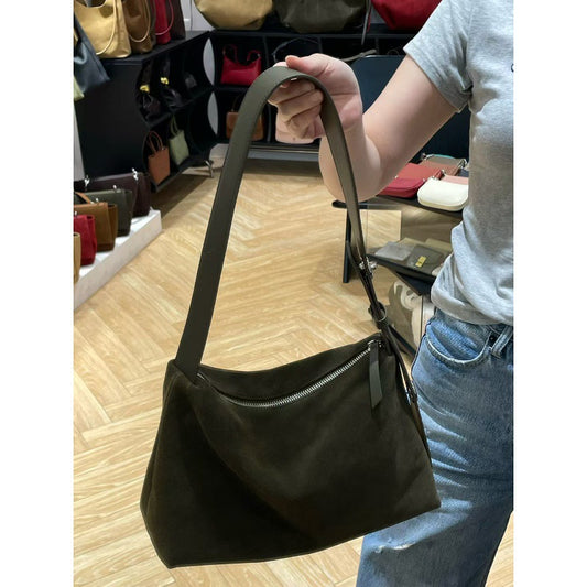 Underarm Lunch Box Fashionable Large Capacity Frosted Armpit Bags