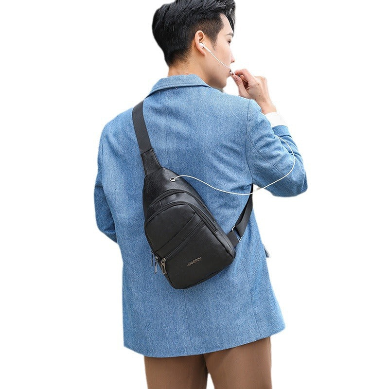 Men's Charming Low Price Bargain Stall Men's Chest Bags