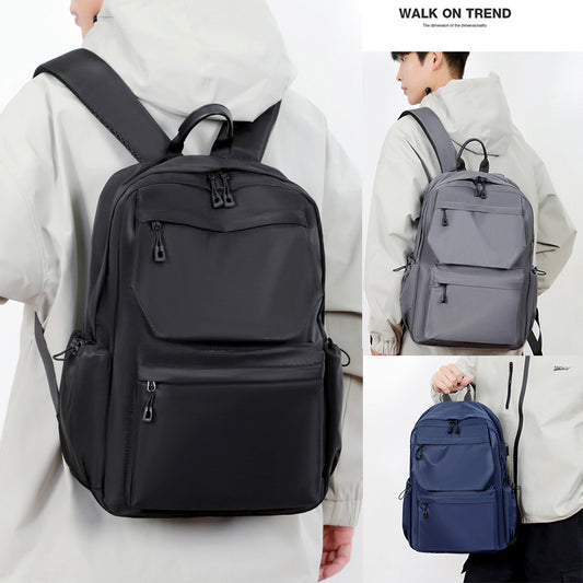 Men's Simple High College Trendy Computer Backpacks