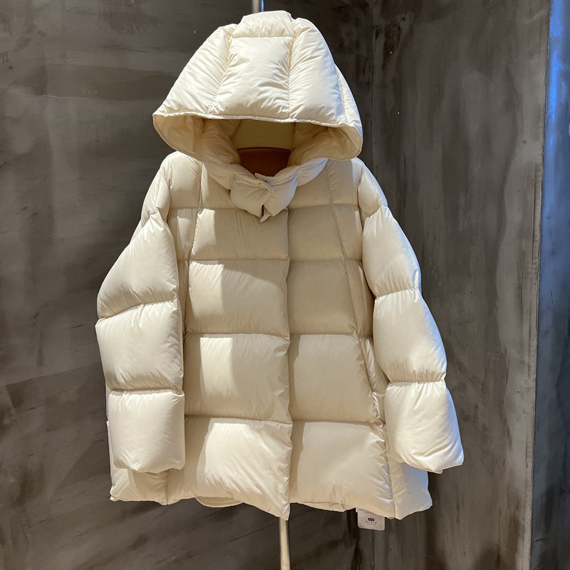 High-grade Light Luxury White Duck Down Jackets