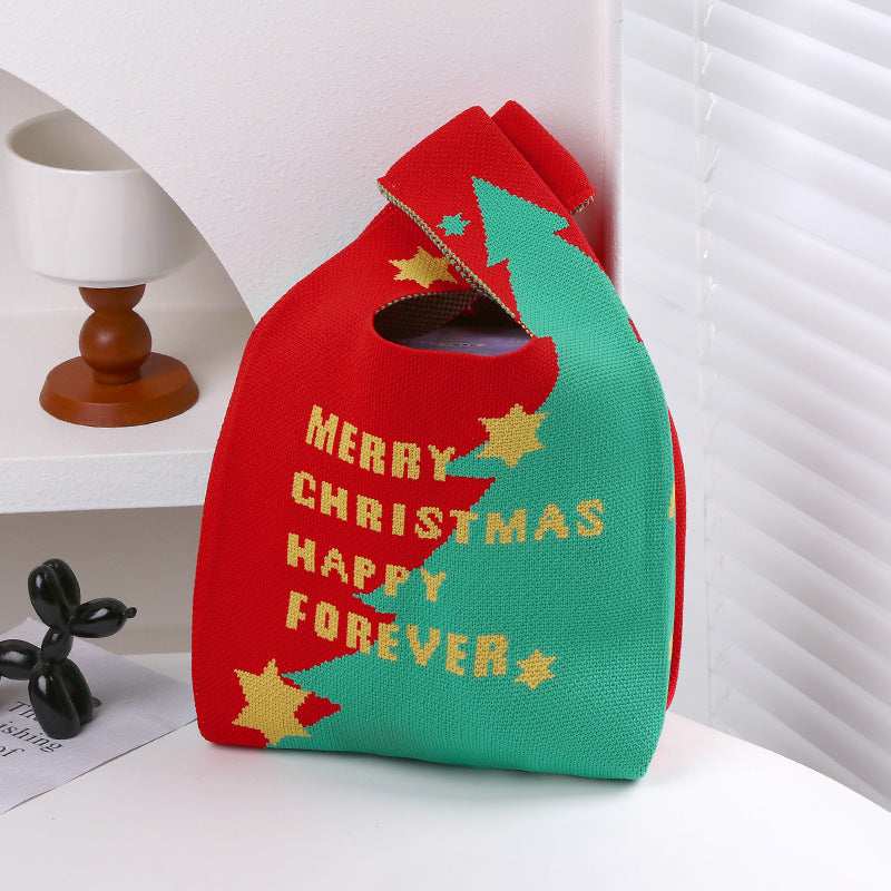 Women's Christmas Fresh Series Personal Leisure Trendy Handbags