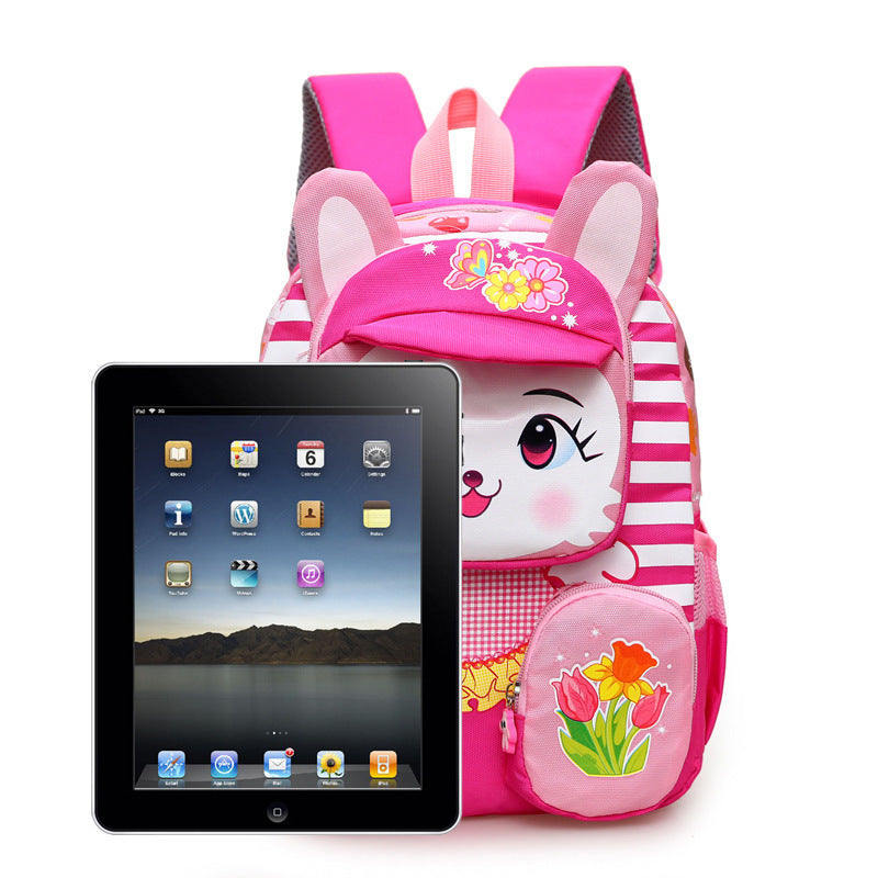 Children's Burden Alleviation Primary P Cartoon Kindergarten School Bags