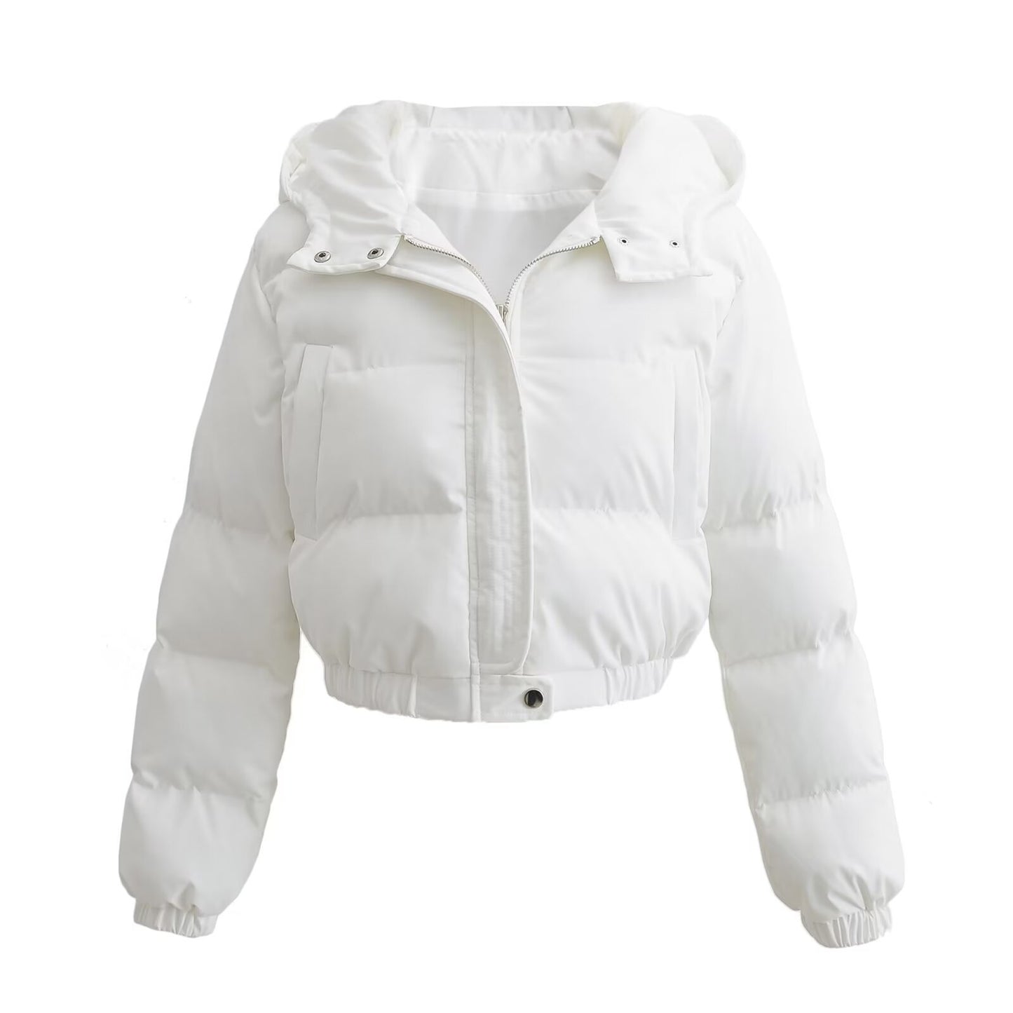 Winter American Style Solid Color Simple Coats
