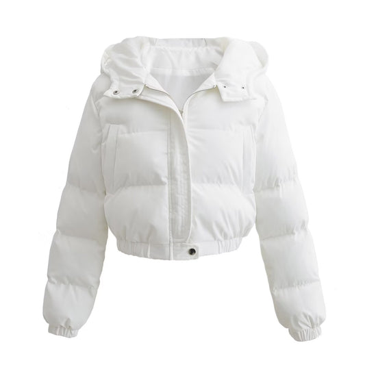Winter American Style Solid Color Simple Coats
