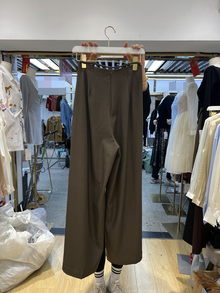 Style Niche Design High Waist Casual Suits