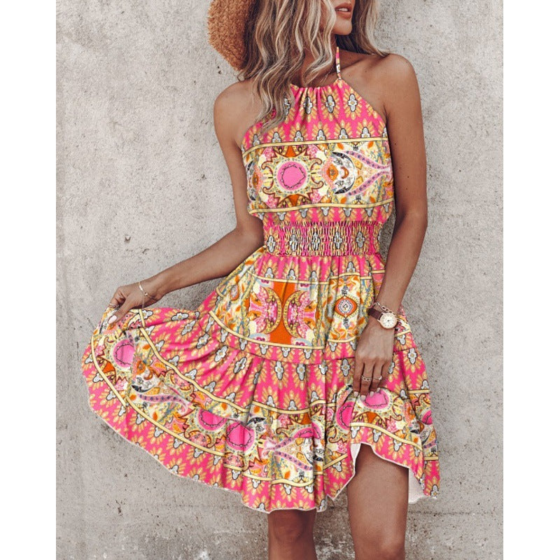 Slouchy Women's Summer Fashion Sexy Strapless Dress