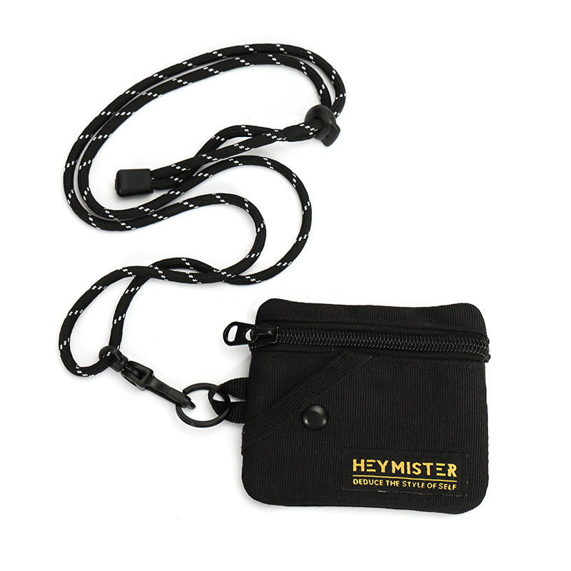 Women's & Men's & Swiping Document Oxford Cloth Thin Card Holder