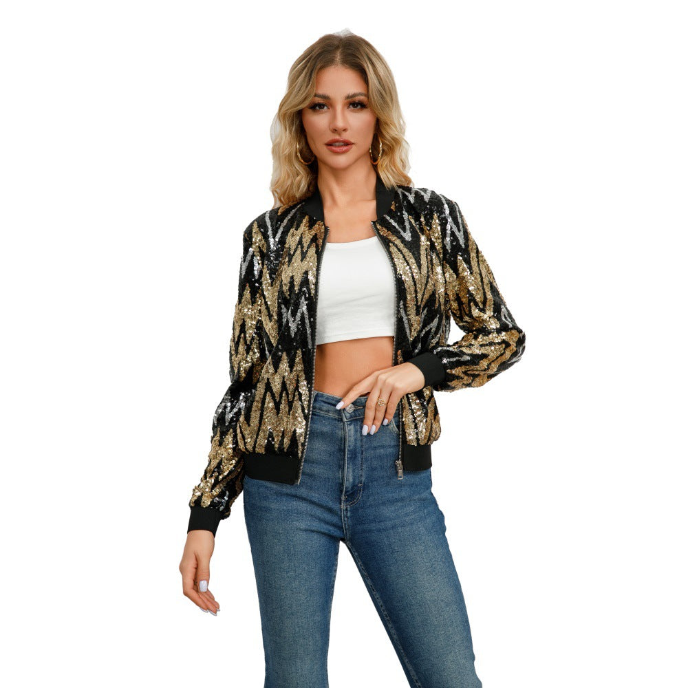 Women's Long Sleeve Fashion Spring Autumn Outerwear Jackets