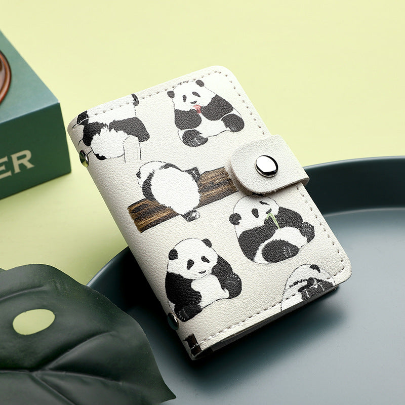 Mary Cartoon Cute Large Capacity Multiple Slots Card Holder