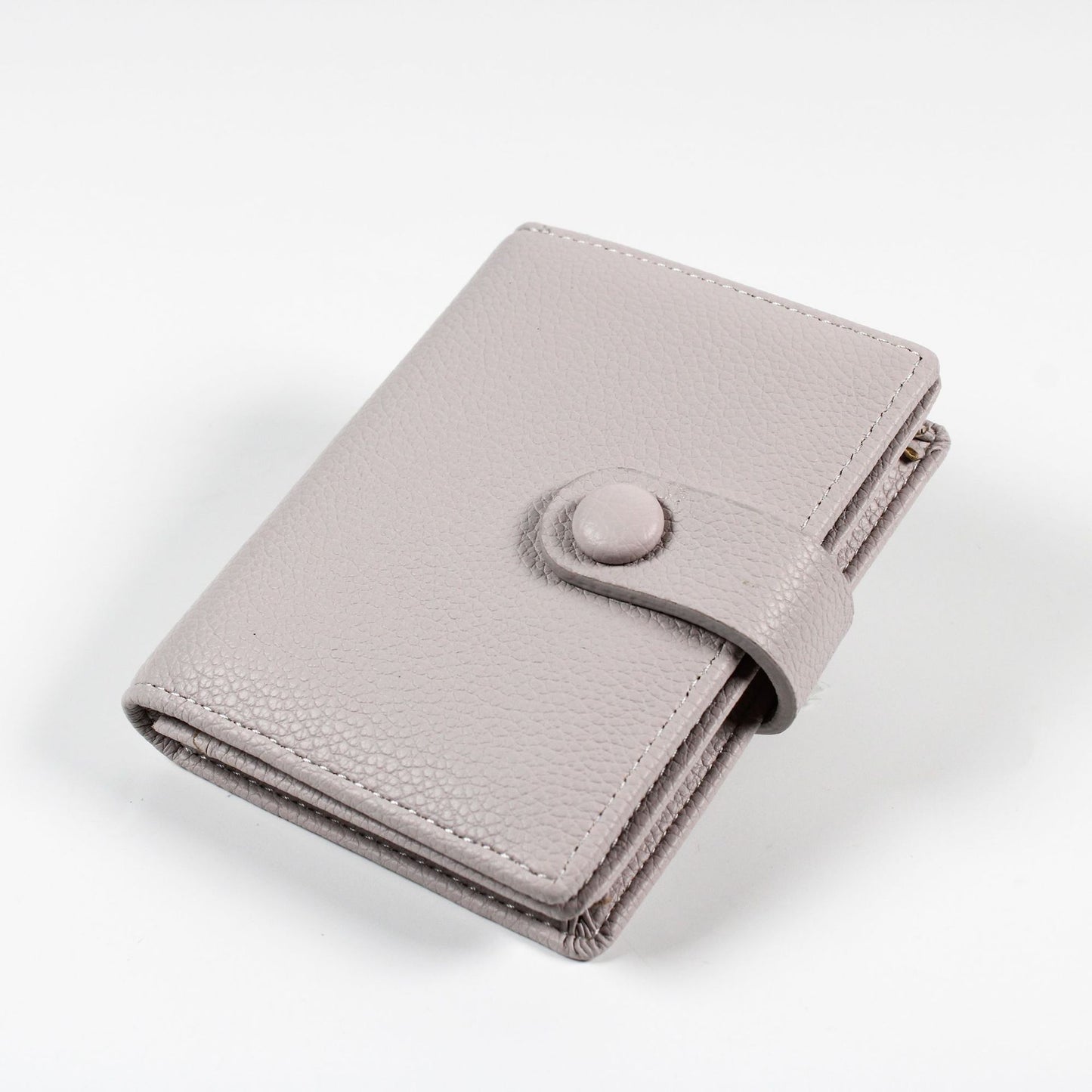 Men's Leather Mini Clamp Female Sleeve Multiple Card Holder