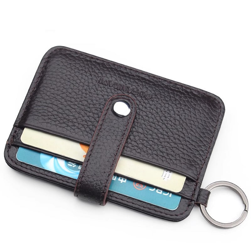 Men's Driving License Leather Compact Sets Card Holder