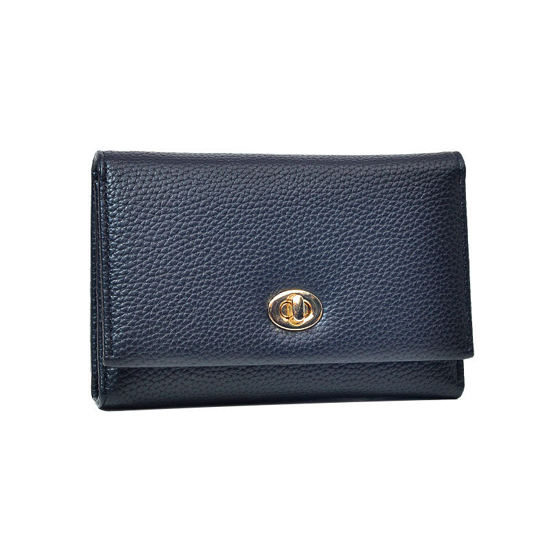 Women's Authentic Leather Tactile Feel Short Premium Ladies Wallets