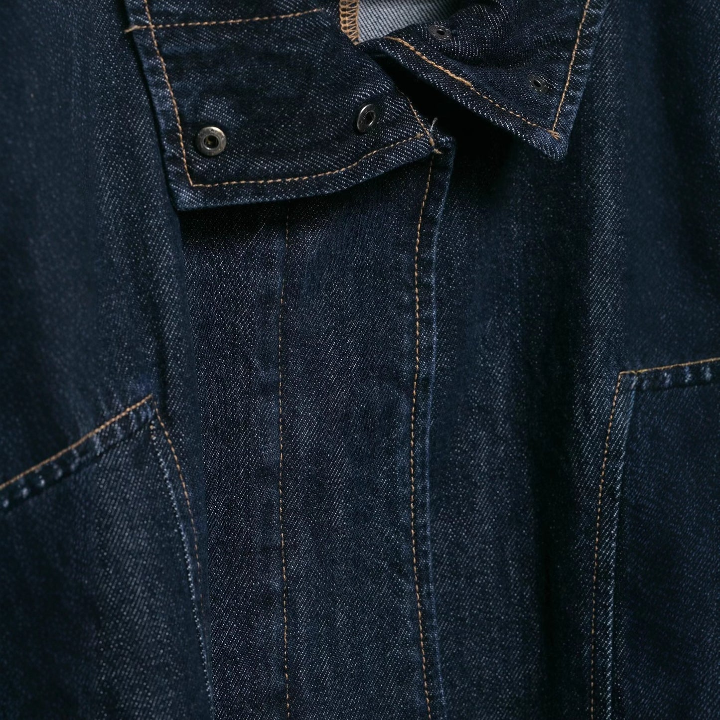 Women's Stand Collar Loose Denim American High Coats