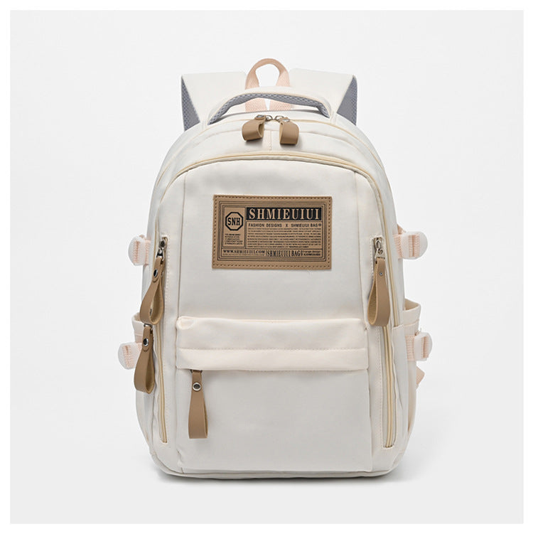 Large Capacity Letter Trendy Unisex Lightweight Backpacks