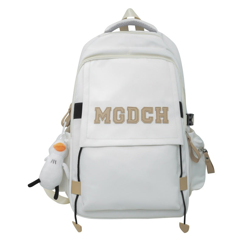 Women's & Men's & Simple Atmospheric Fashion Trend Couple Backpacks