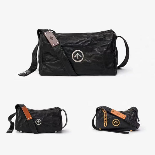 Pretty Durable Capacity Soft Genuine Leather Crossbody Bags