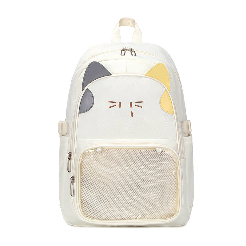 Pain Large Amount Of Food Bar Rice Middle School Students' Schoolbags