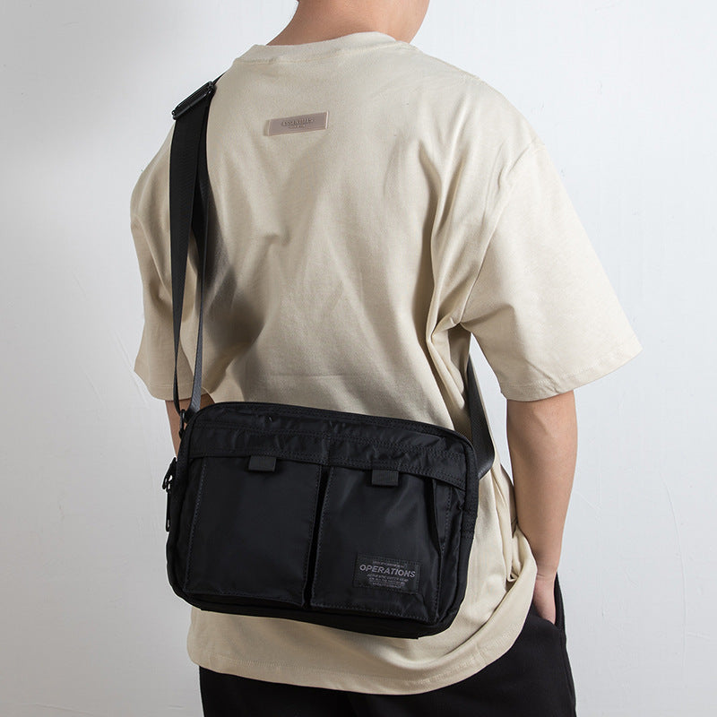 Men's Style Horizontal Practical Trendy Commuter Men's Messenger Bags