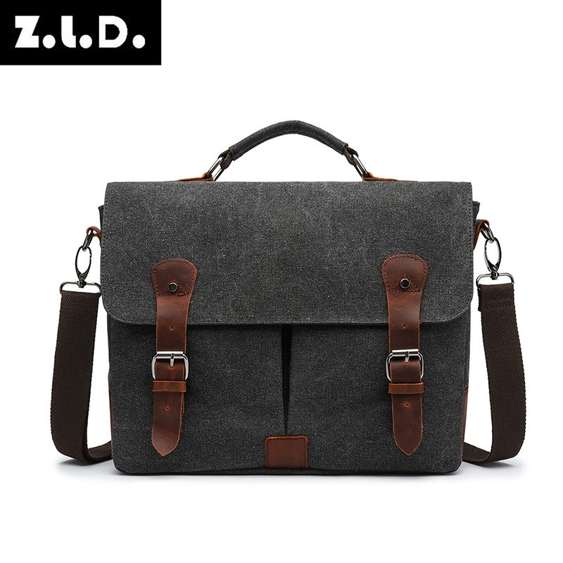 Men's Pretty Classy Durable Canvas Computer Men's Messenger Bags