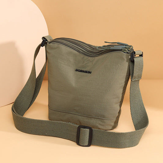 Women's Waterproof Nylon Simple Lightweight Commuter Crossbody Bags