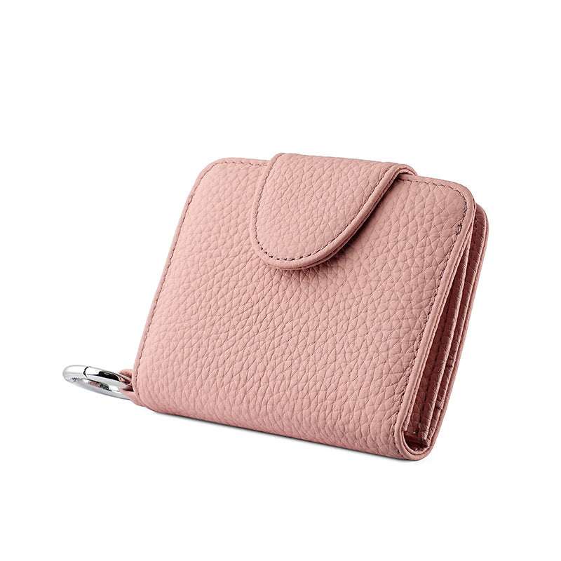 Women's Type First Layer Cowhide Genuine Leather Coin Purses