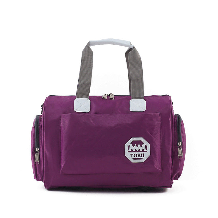 Women's & Men's & Korean Style Large Capacity Hand Hanging Duffel Short Distance Travel Bags