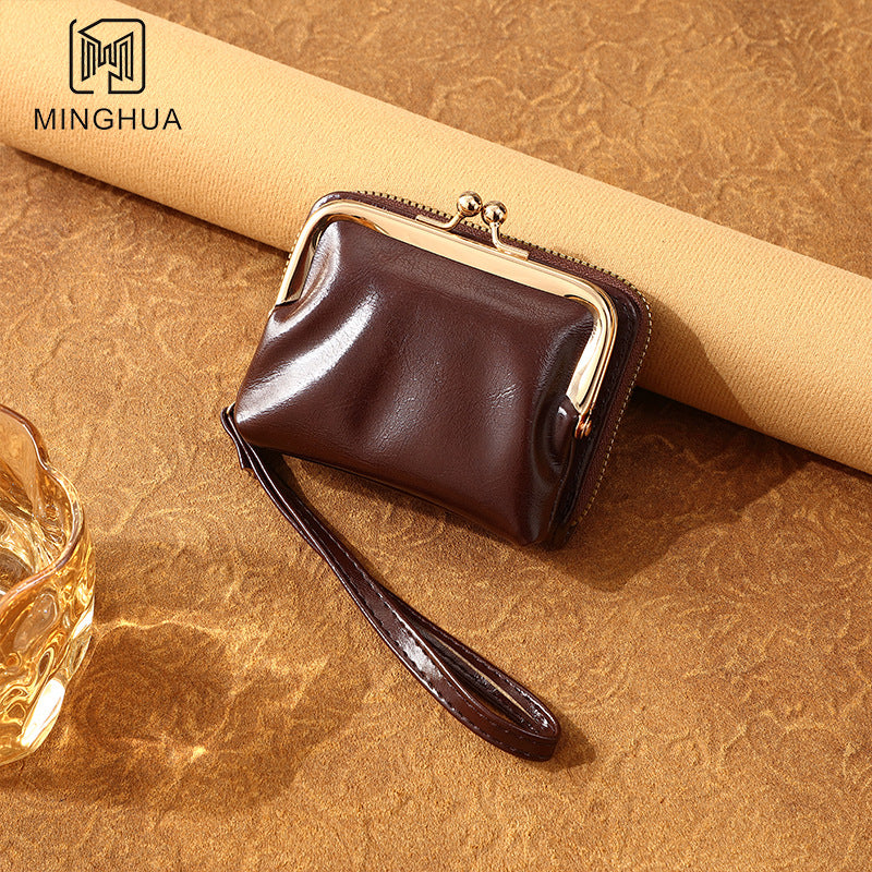 Women's Certificate Solid Color Multiple Slots Good-looking Ladies Wallets