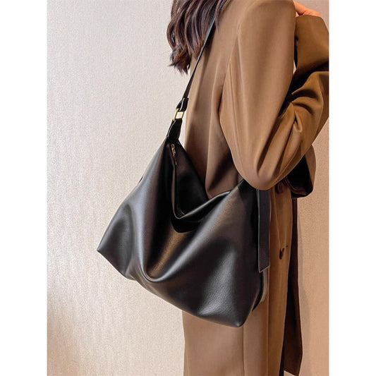 Large Capacity Female College For Class Texture Crossbody Bags
