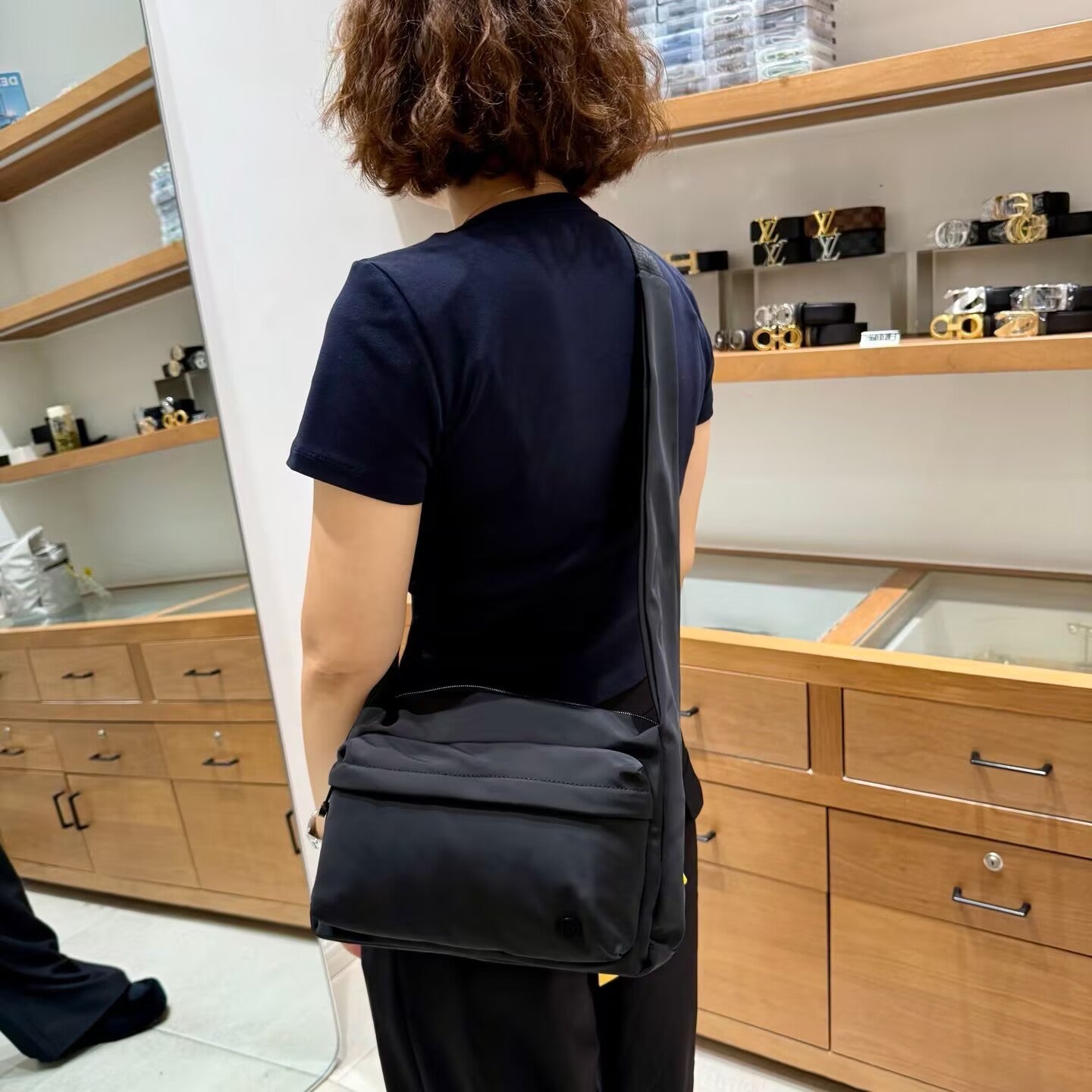 Women's & Men's & Solid Color Lightweight Crossbody Bags