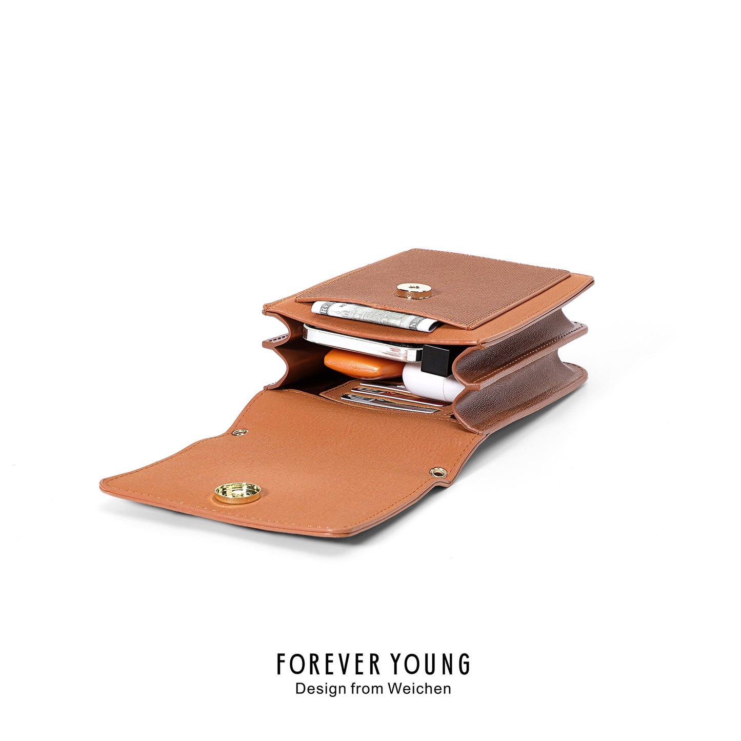 Women's Color Simple Niche Mobile Large Capacity Phone Bags