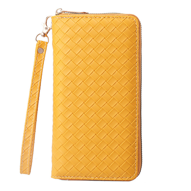 Trendy Long Premium Organ Zipper Unisex Card Holder