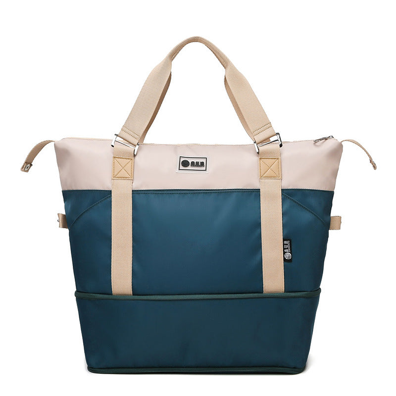 Matching Short-distance Dry Wet Separation Thickened Travel Bags