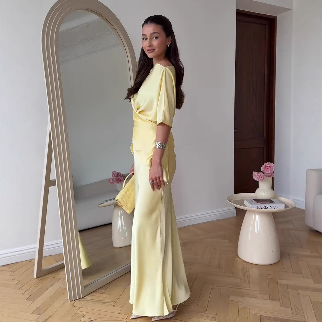 Women's Innovative Sexy Temperament Short-sleeved Dress Dresses