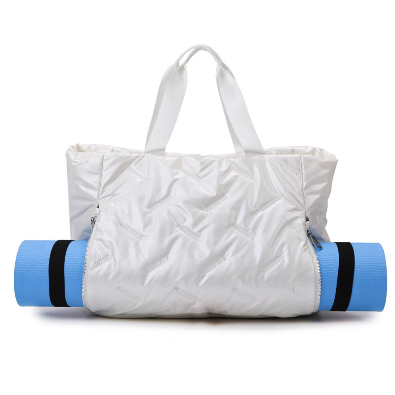 Women's Yoga Fitness Dry Wet Separation Waterproof Cotton Travel Bags